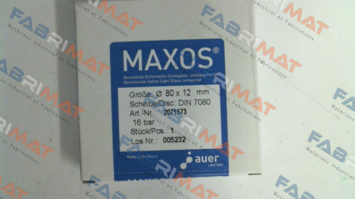 Maxos-P/N: 2071573, Type: DIN 7080 - 80x12mm price