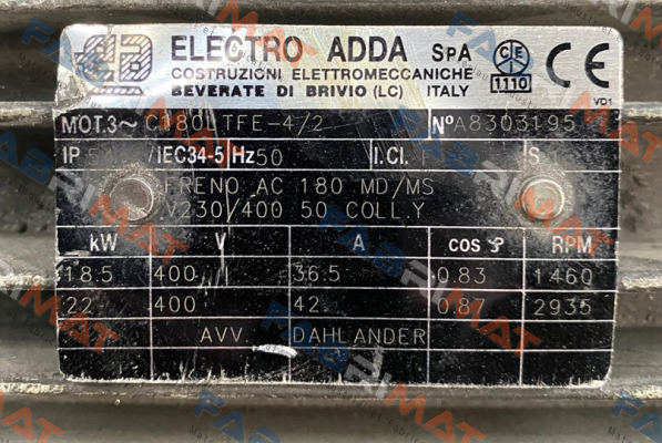 Electro Adda-Type C 180 LTFE-2/4 price