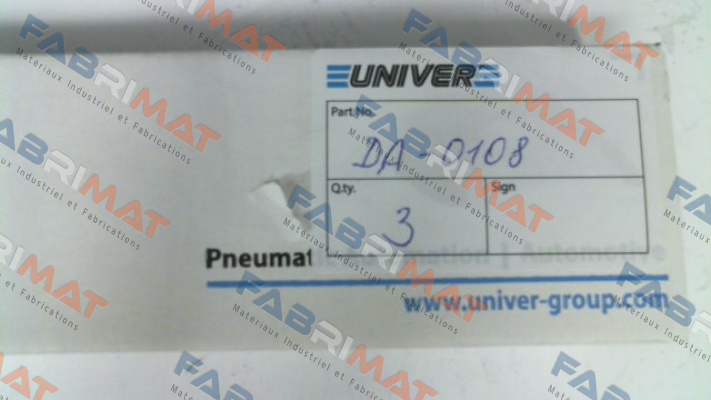 Univer-DA-0108 price