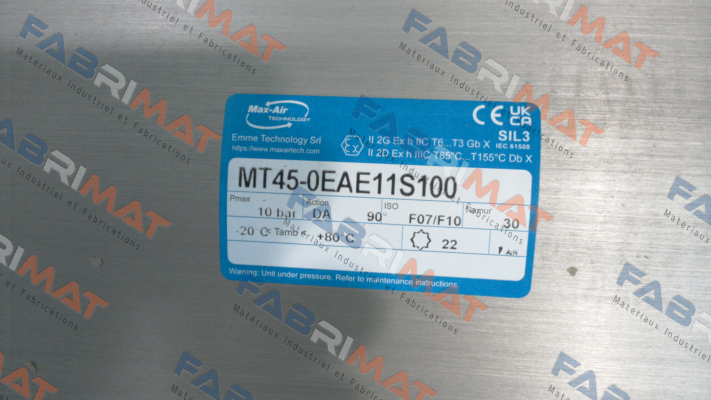 Max-Air-MT 45-0EAE11 price