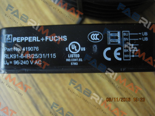 Pepperl-Fuchs-p/n: 419076, Type: RLK91-6-IR/25/31/115 price