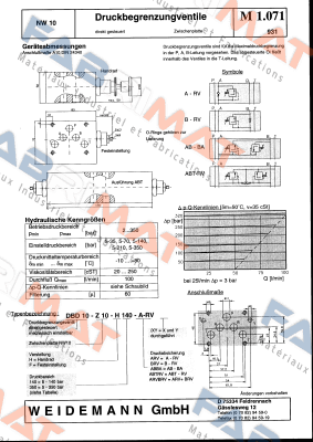 Weidemann-DBD10-Z10-F140-ARV/BRV price