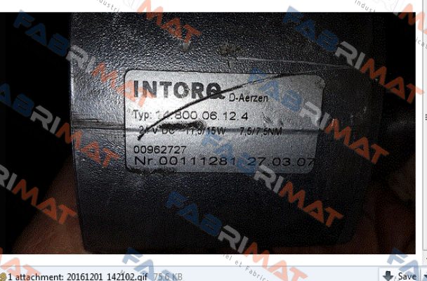 Intorq-KBK 14.800.06.12.4  price