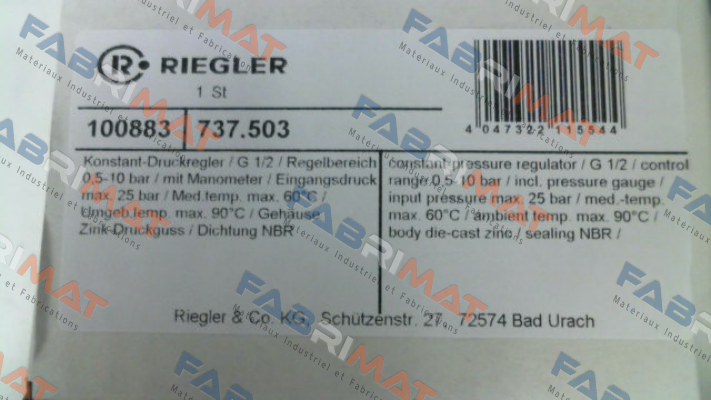 Riegler-737.503 / 100883 price