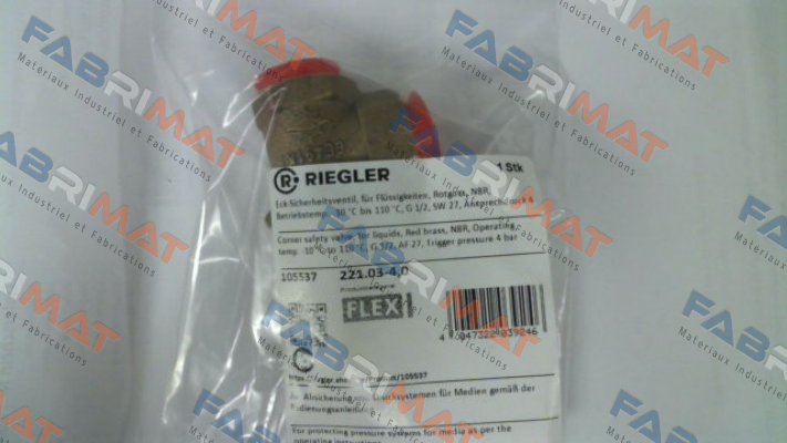 Riegler-P/N: 105537, Type: 221.03-4,0 price