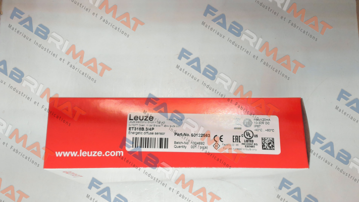 Leuze-p/n: 50122563, Type: ET318B.3/4P price